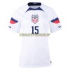 Original Fußballtrikot USA RAPINOE 15 Heimtrikot WM 2022 Für Damen